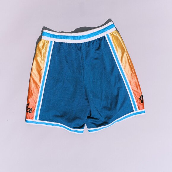 NIke Men’s Blue & Orange Athletic Shorts — Size M - Picture 3 of 3
